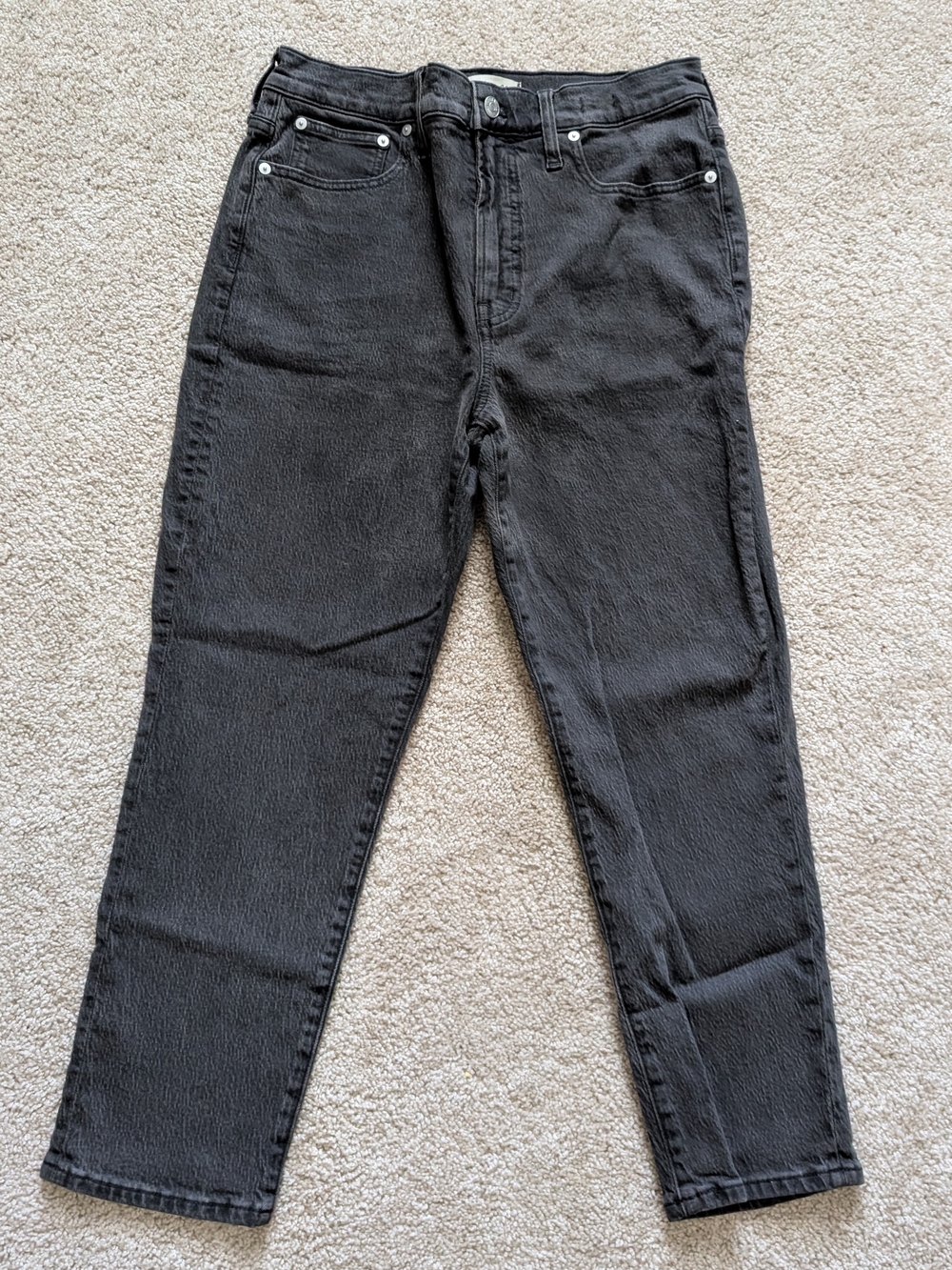 Madewell Black Denim Jeans